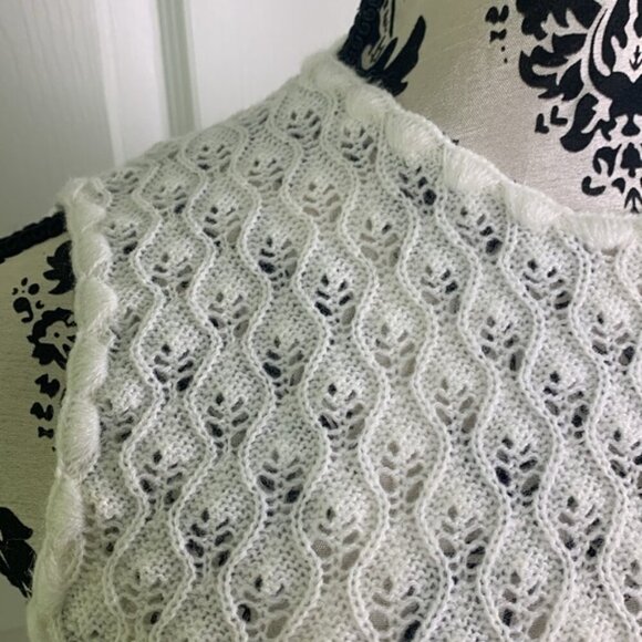 Vintage Alpine Knitters Ltd. Crochet Knit Top 1970s - Picture 3 of 8